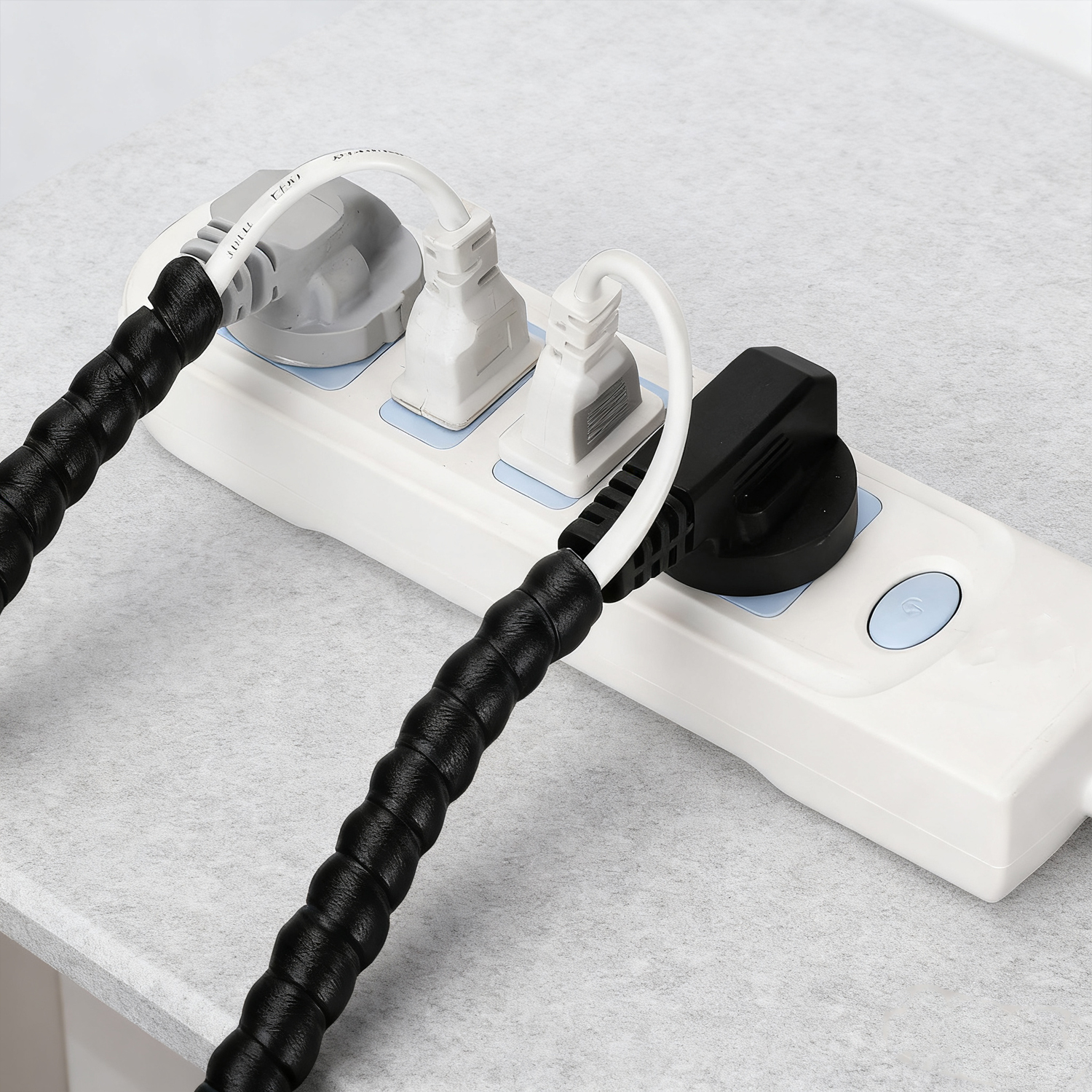1-10M Spiral Cable Wire Wrap F - Cable Lock Flexible 评论和价格