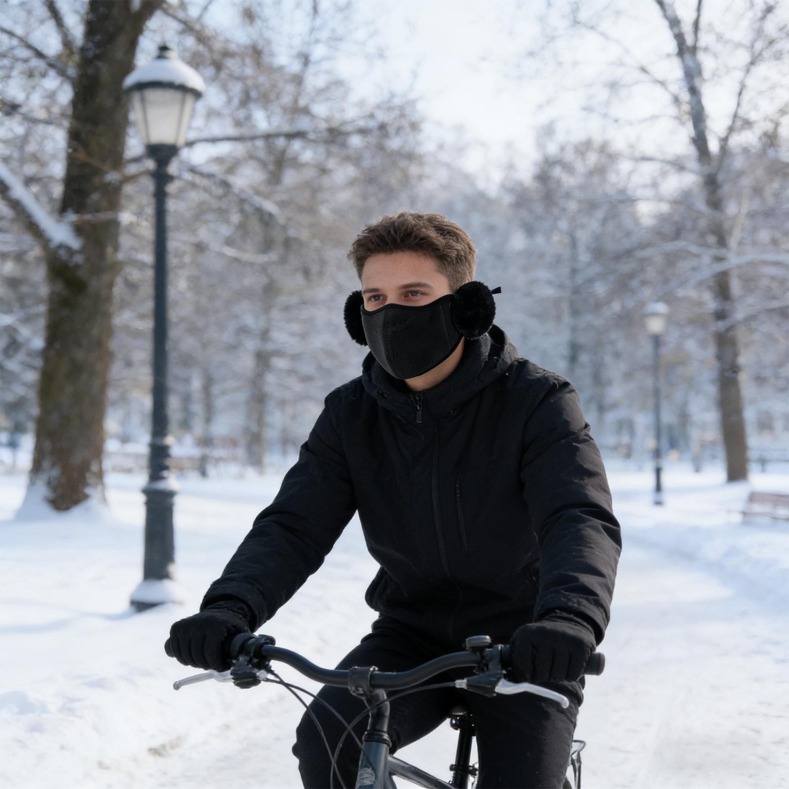 Winter Mouth Cover Warm Therma - Winter Cycling Commute 评论和价格