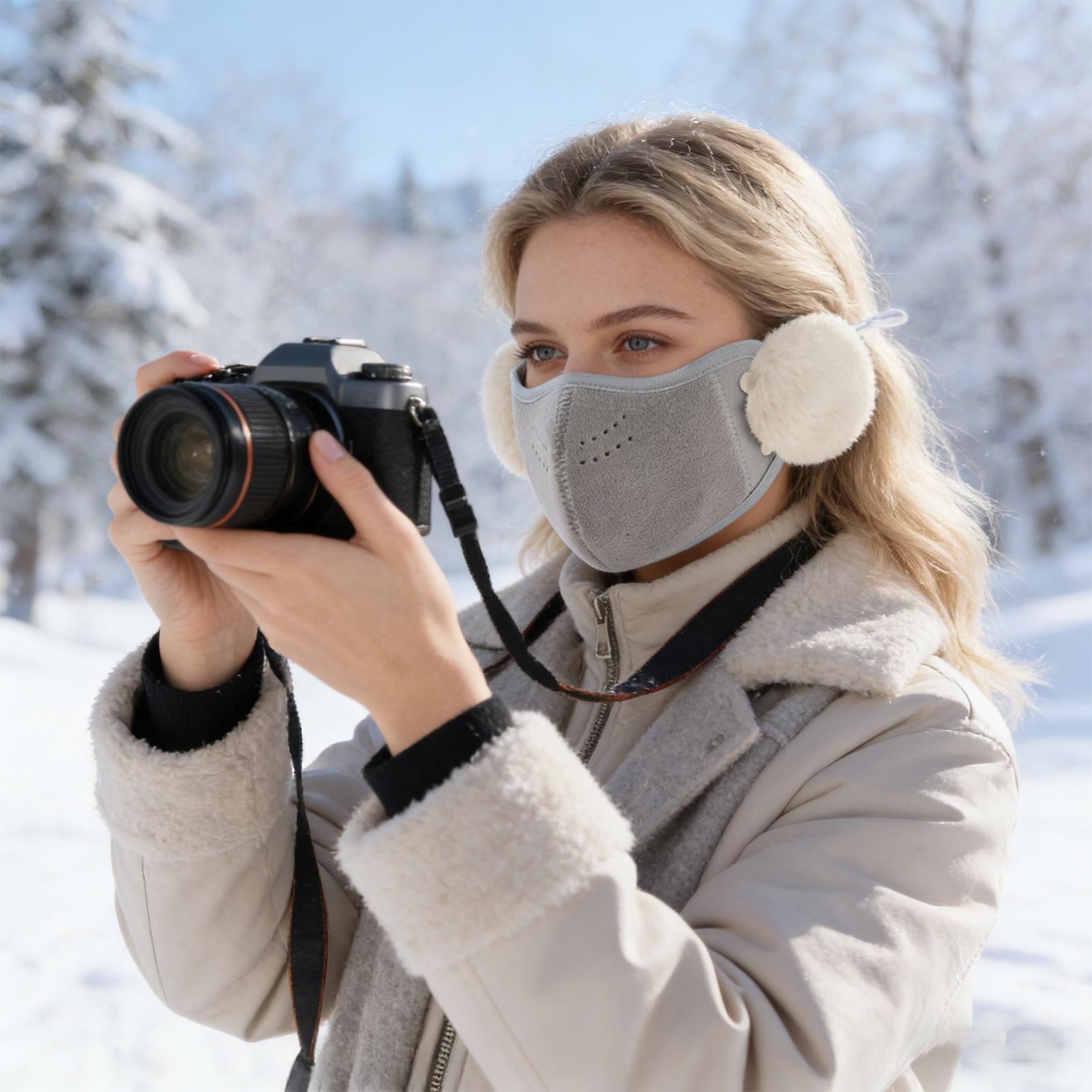 Winter Mouth Cover Warm Therma - Winter Cycling Commute 评论和价格
