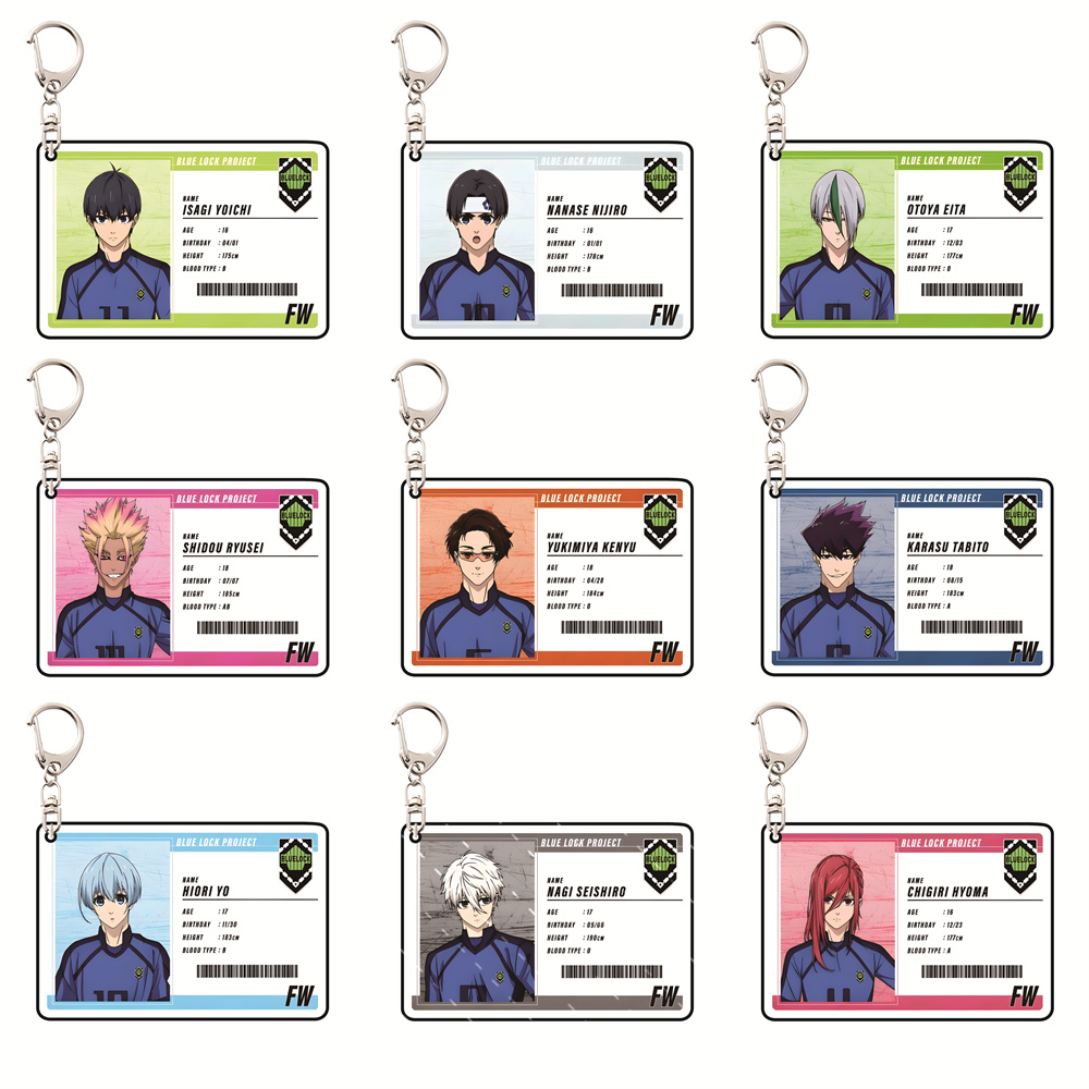Blue Lock Player ID Card Versi - Chain Lock Combination 评论和价格