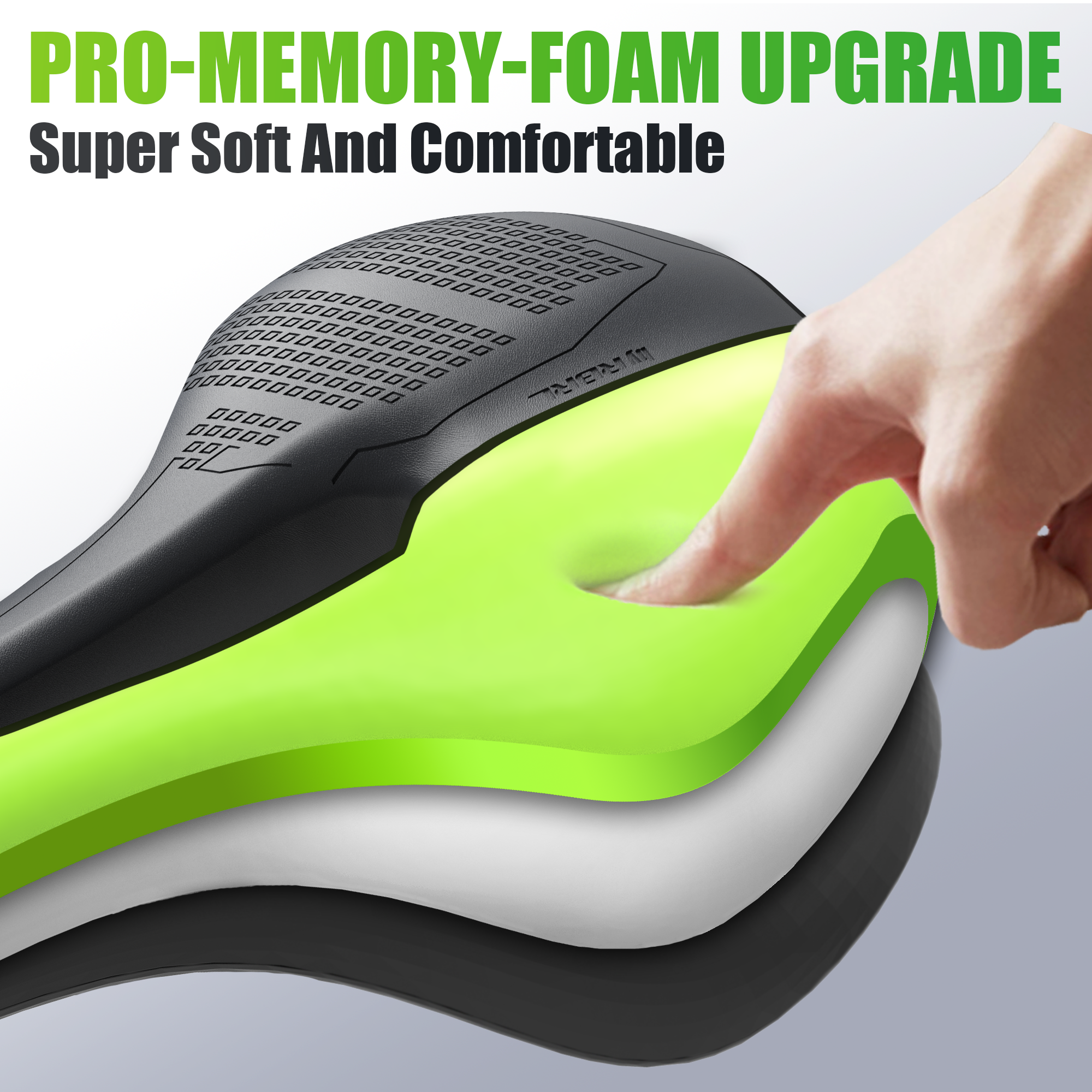 RBRL Bicycle Saddle Waterproof - Cycling In City 评论和价格