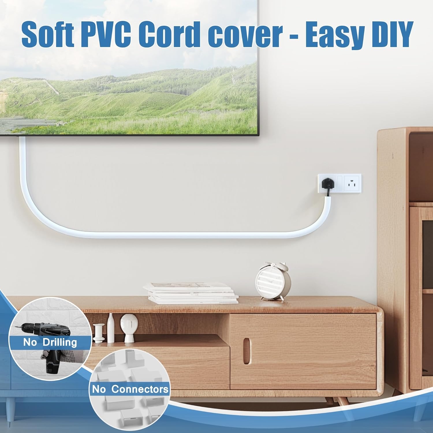 1PC 1/3/5m Flexible floor cabl - Cable Lock Flexible 评论和价格