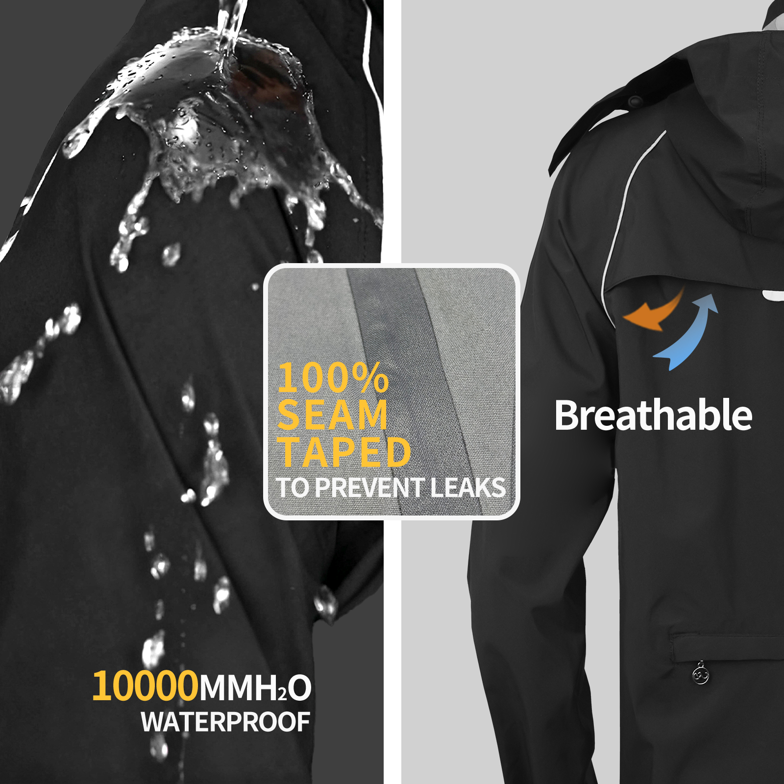 WOSAWE Reflective Motorcycle R - Cycling Commute Jacket 评论和价格