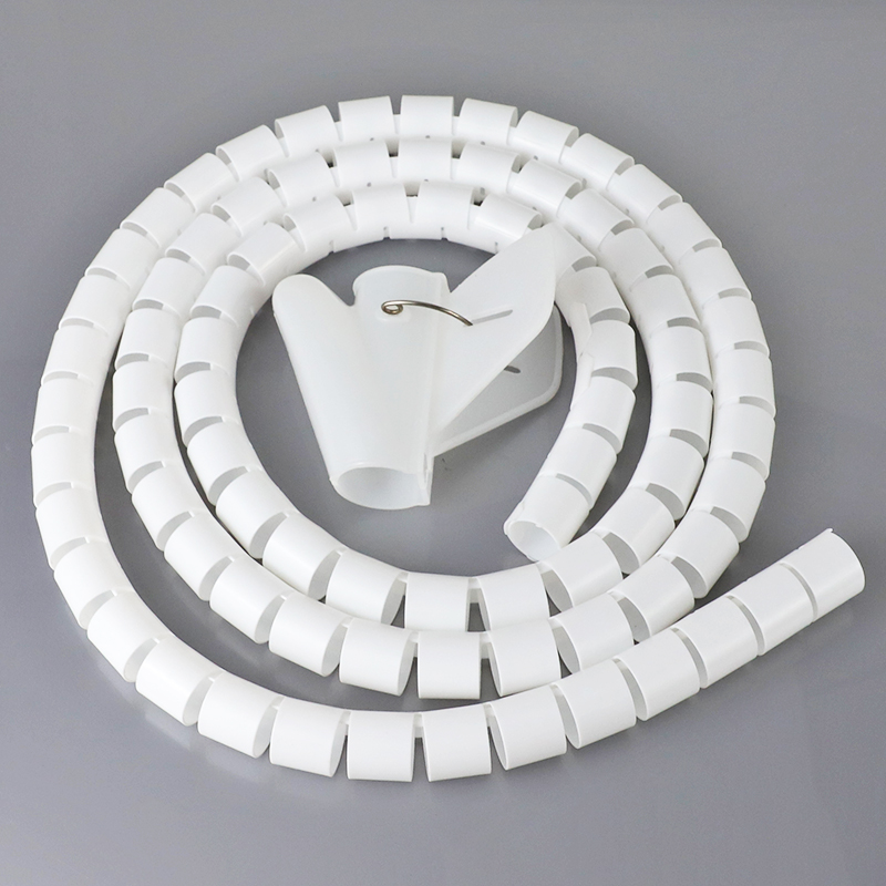 5M Wire Storage Tube Clips Cab - Cable Lock Flexible 评论和价格