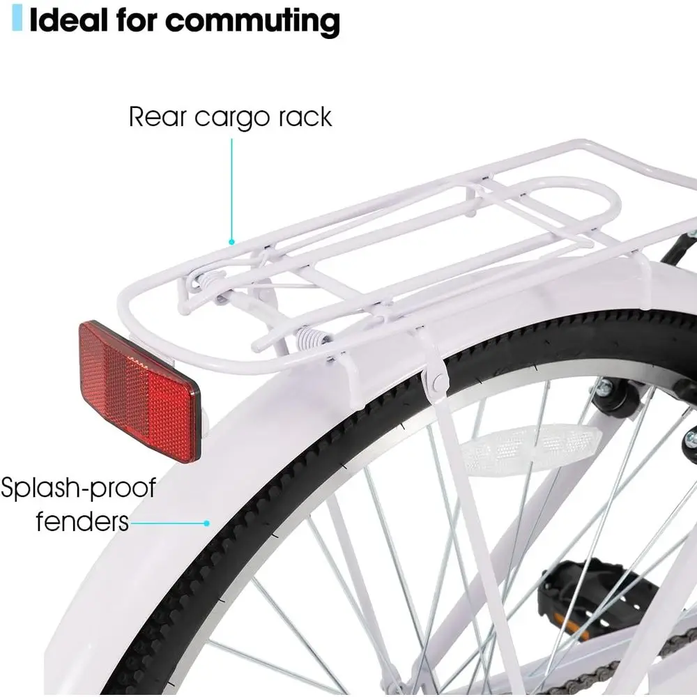 26 7-Speed Step-Through Cruise - Cycling Commute Speed 评论和价格